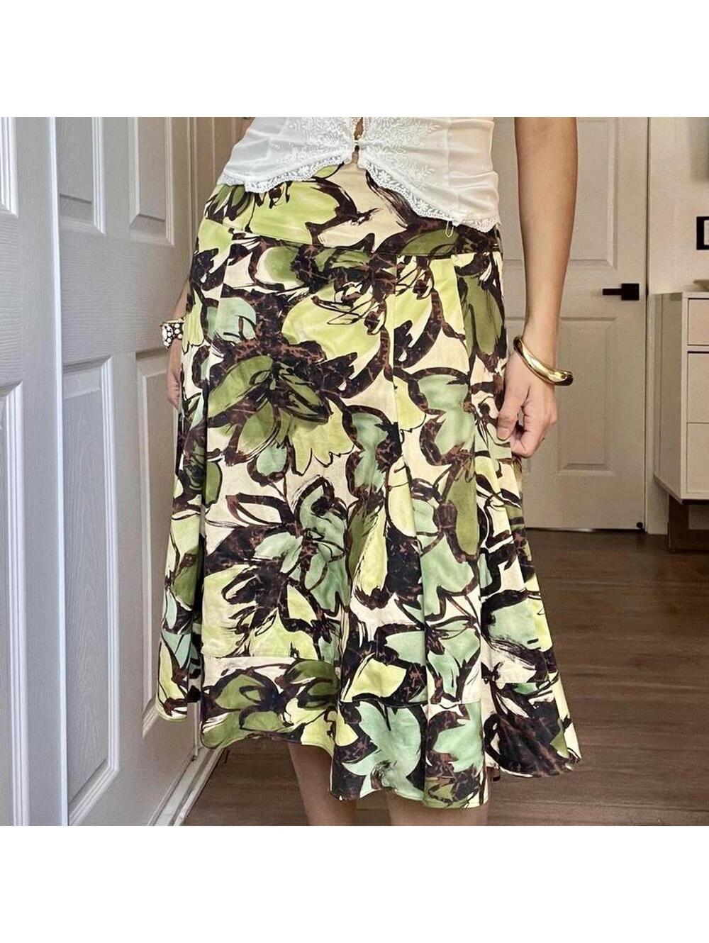 Boho Midi Skirt
